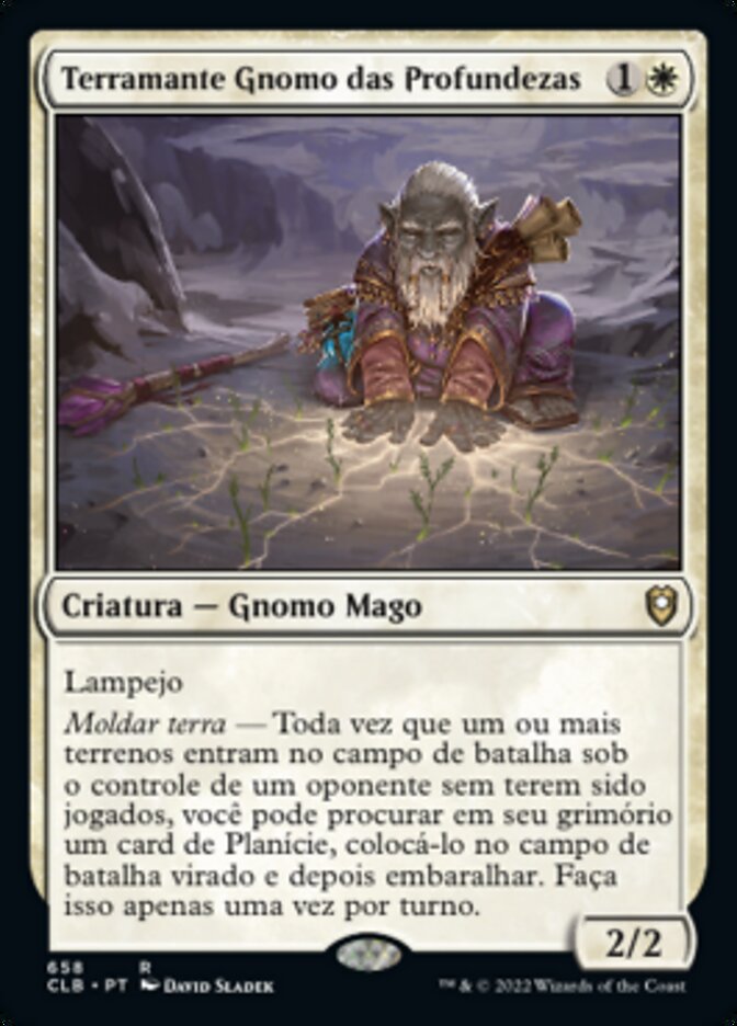 Terramante Gnomo das Profundezas