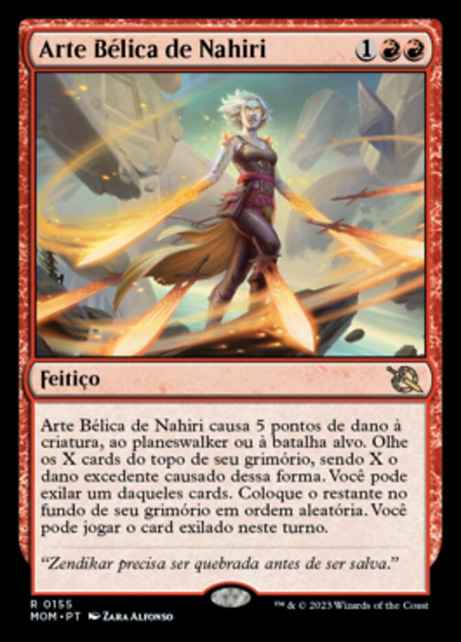 Arte Bélica de Nahiri