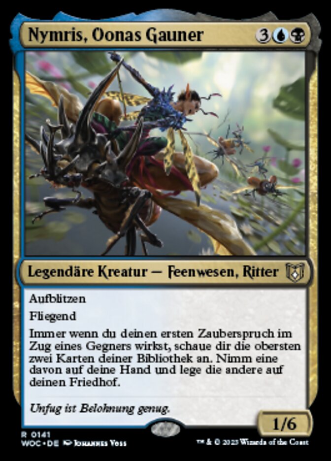 Nymris, Oonas Gauner