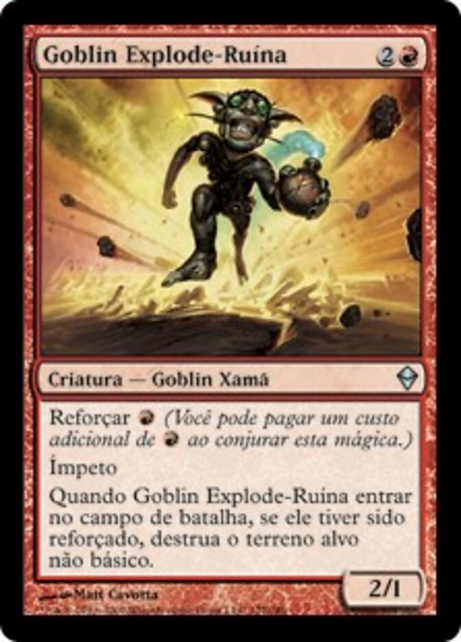 Goblin Explode-Ruína