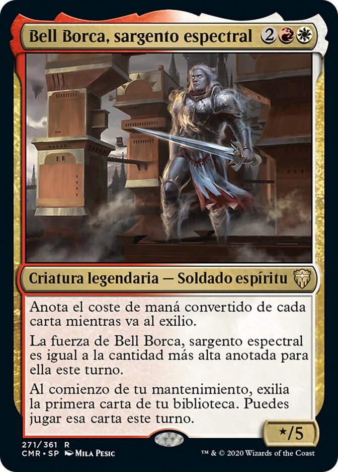 Bell Borca, sargento espectral