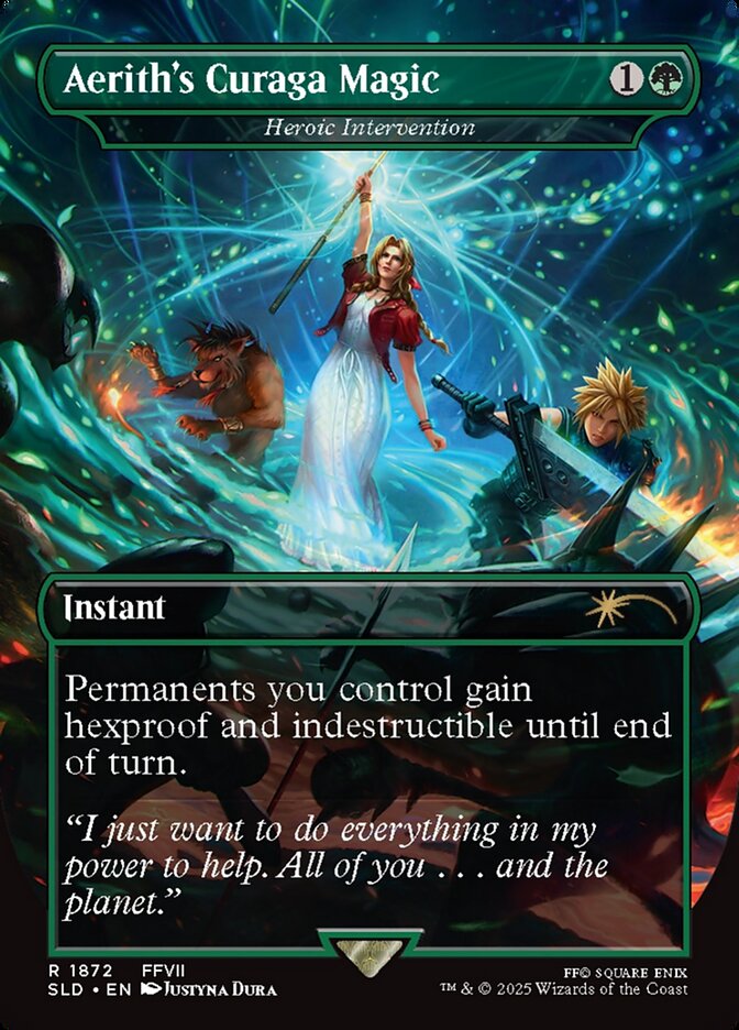 Aerith's Curaga Magic