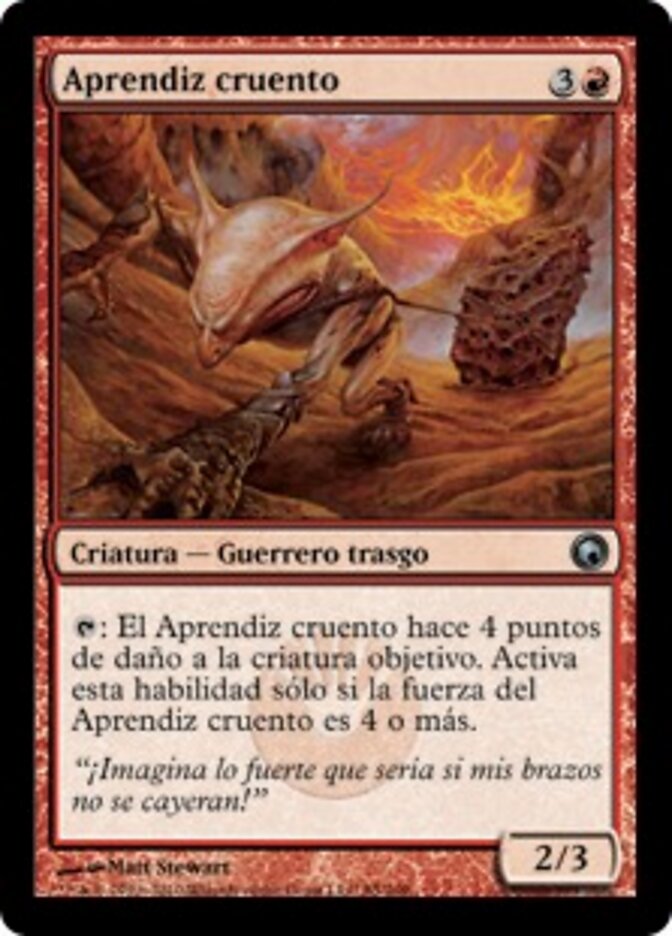 Aprendiz cruento