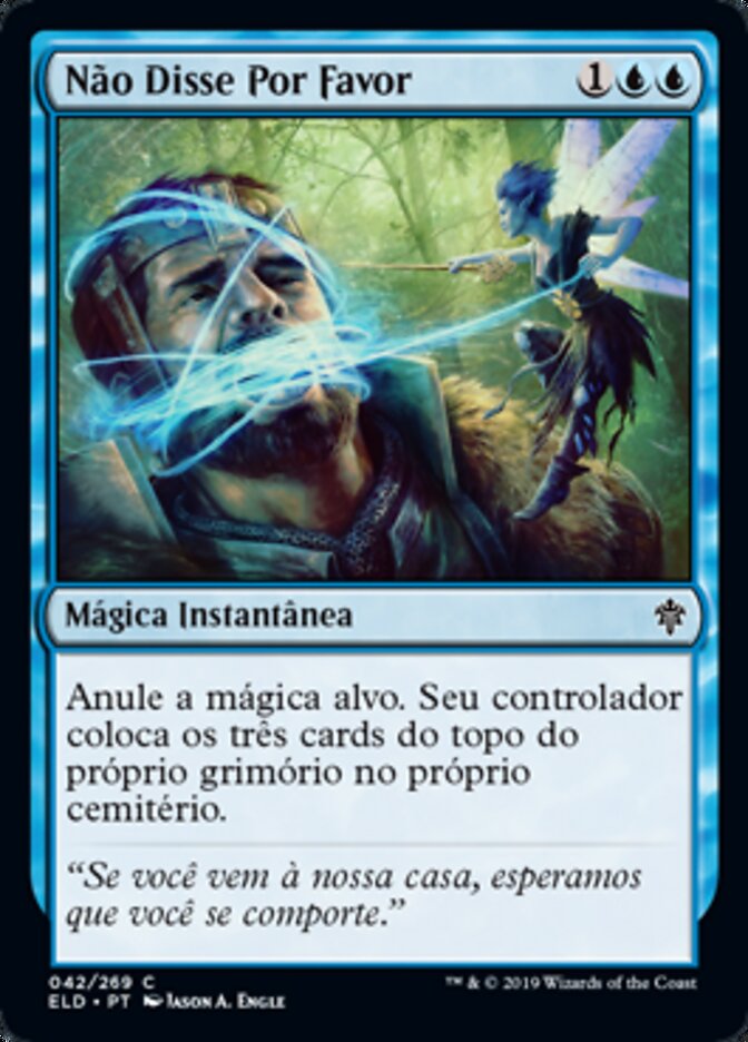 Não Disse Por Favor
