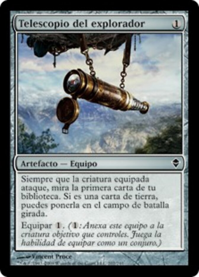 Telescopio del explorador