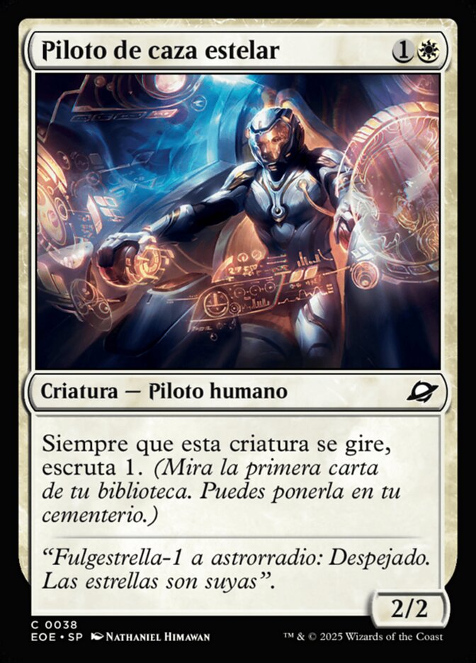 Piloto de caza estelar