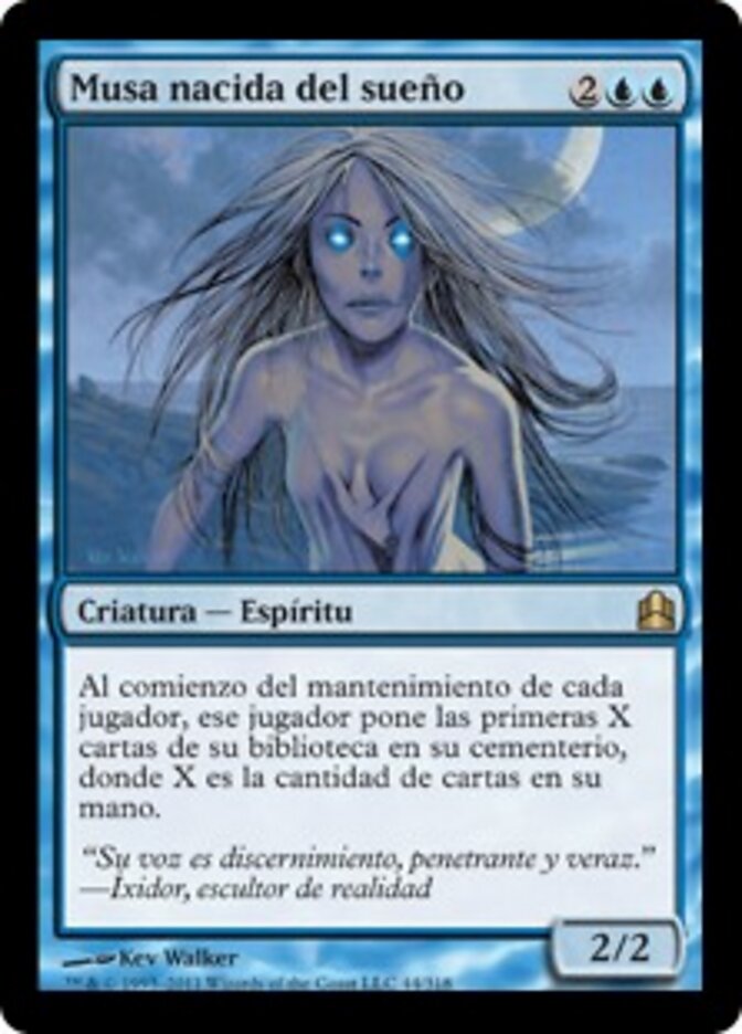 Musa nacida del sueño