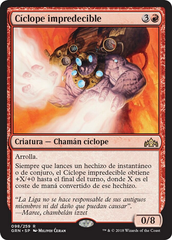 Cíclope impredecible