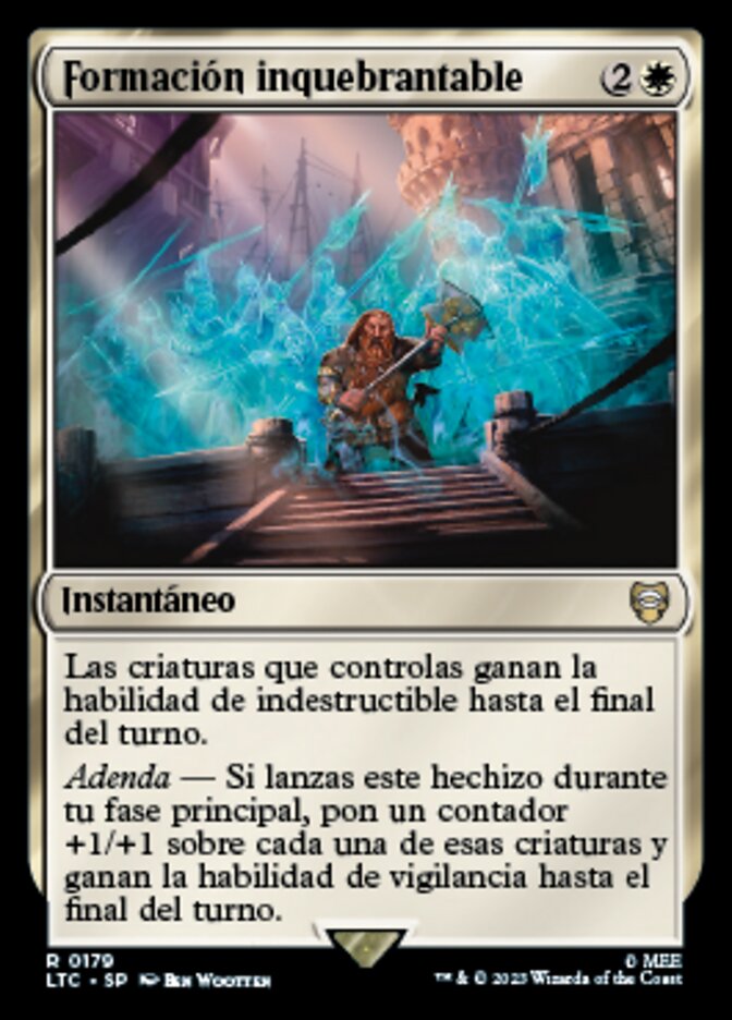 Formación inquebrantable