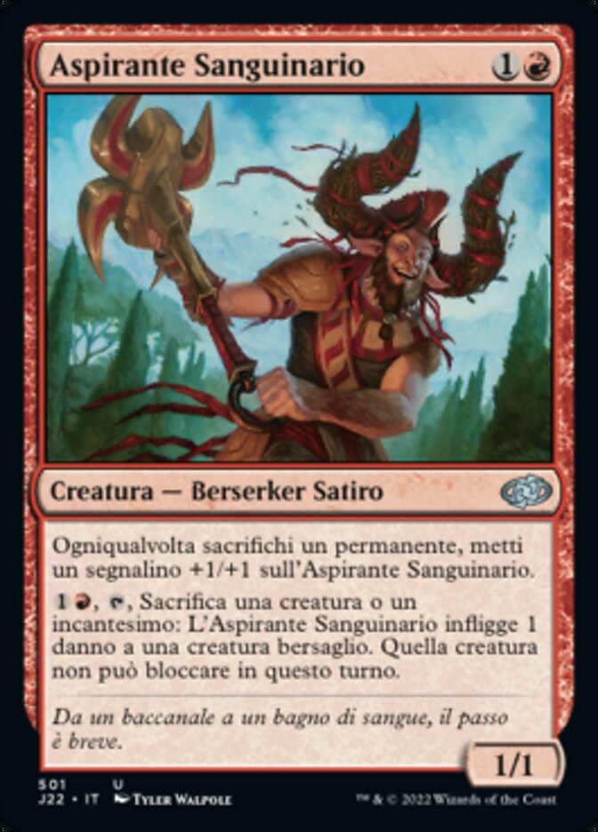 Aspirante Sanguinario
