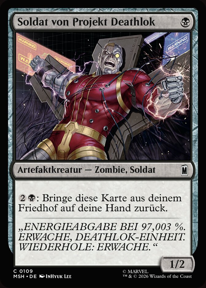 Soldat von Projekt Deathlok