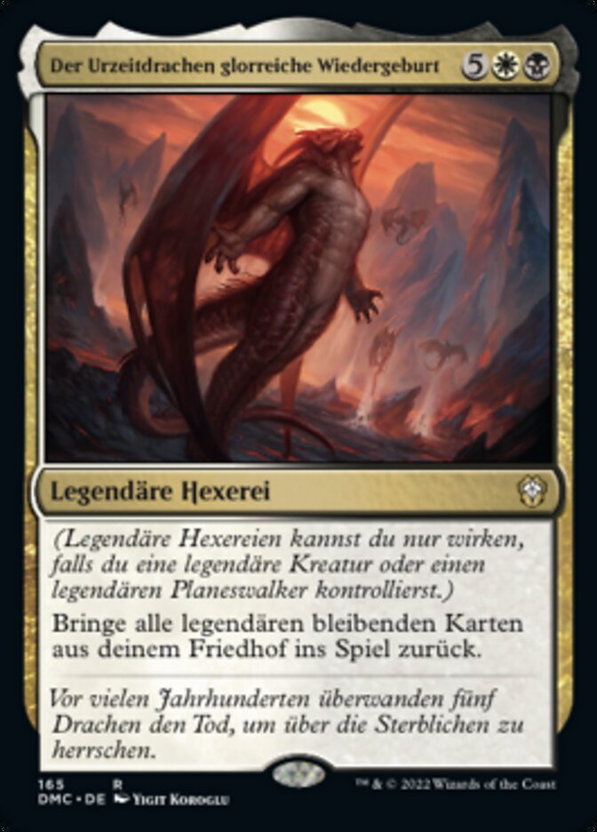 Der Urzeitdrachen glorreiche Wiedergeburt