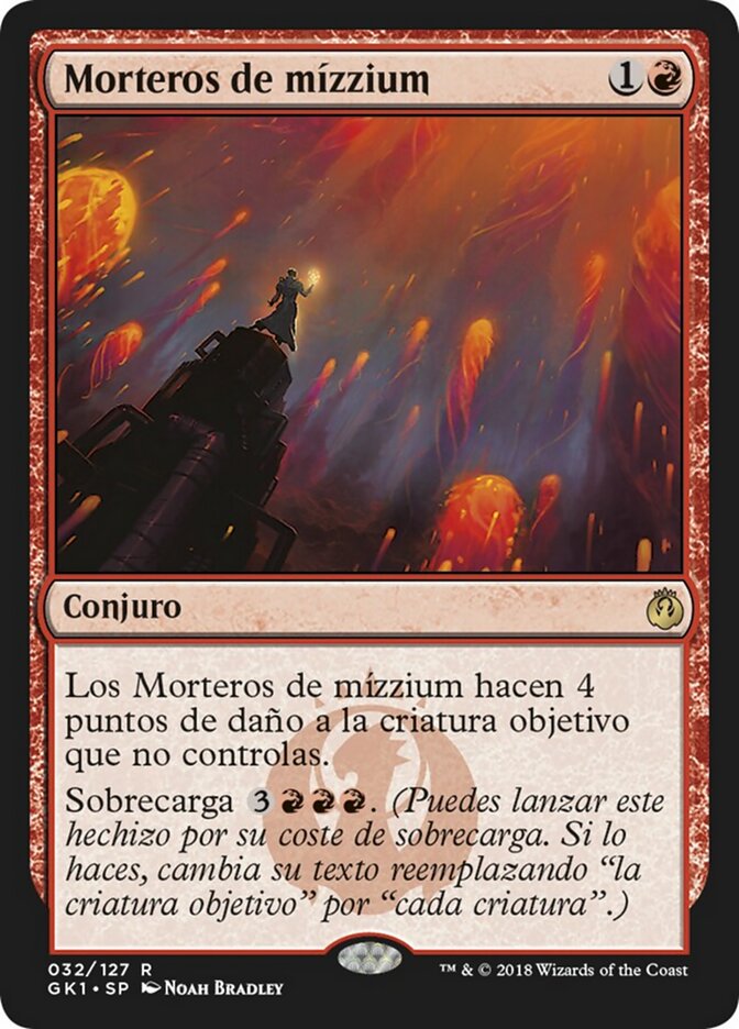 Morteros de mízzium