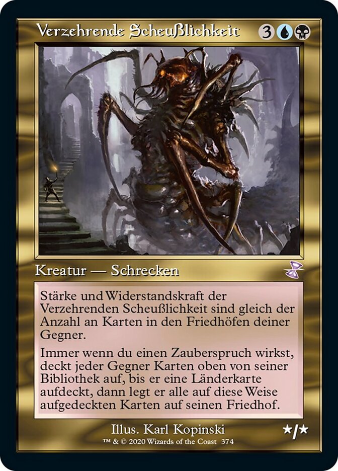 Verzehrende Scheußlichkeit