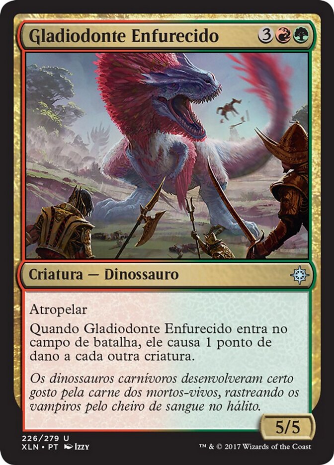 Gladiodonte Enfurecido
