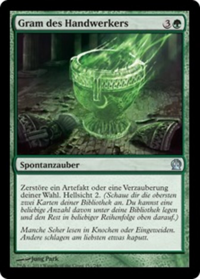 Gram des Handwerkers