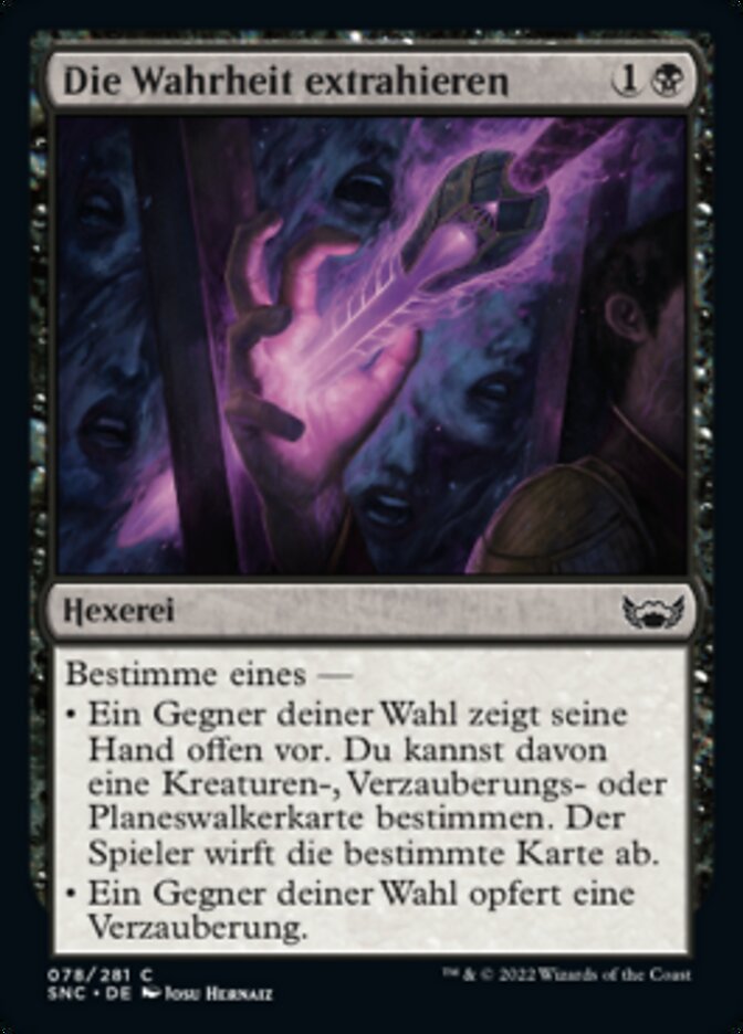 Die Wahrheit extrahieren