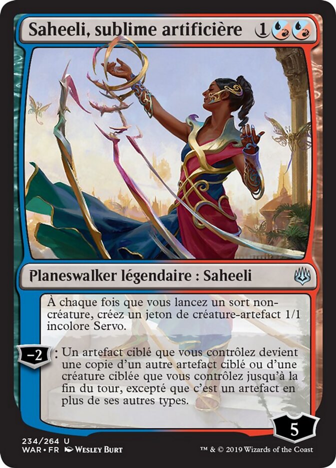 Saheeli, sublime artificière