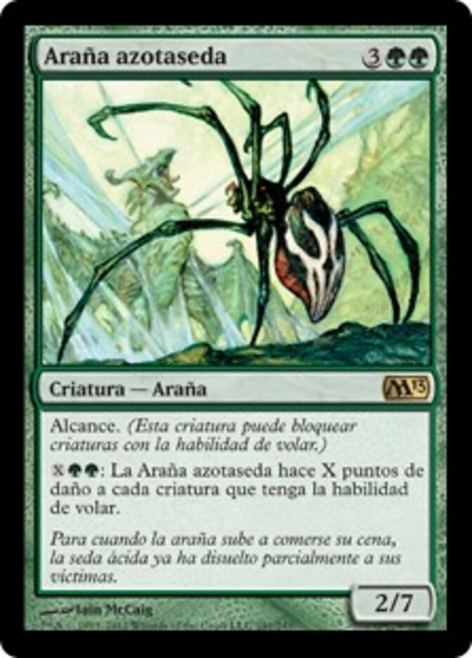 Araña azotaseda