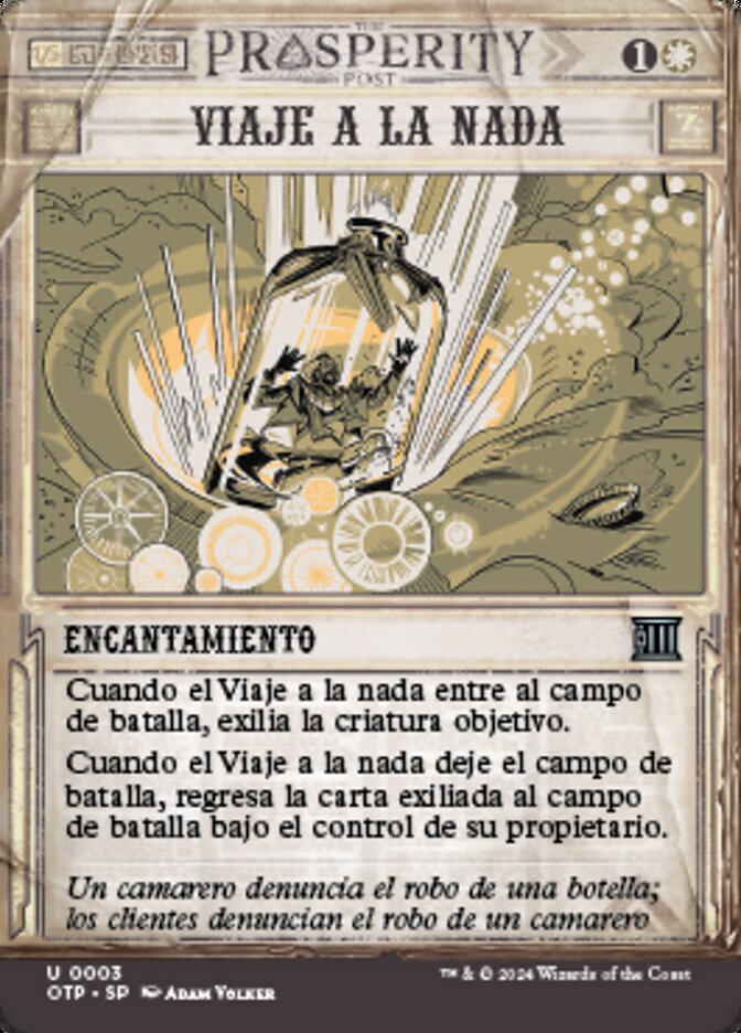 Viaje a la nada