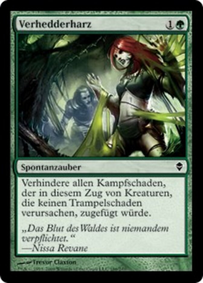 Verhedderharz