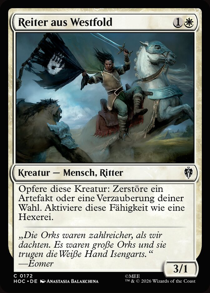 Reiter aus Westfold