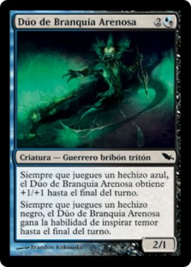 Dúo de Branquia Arenosa
