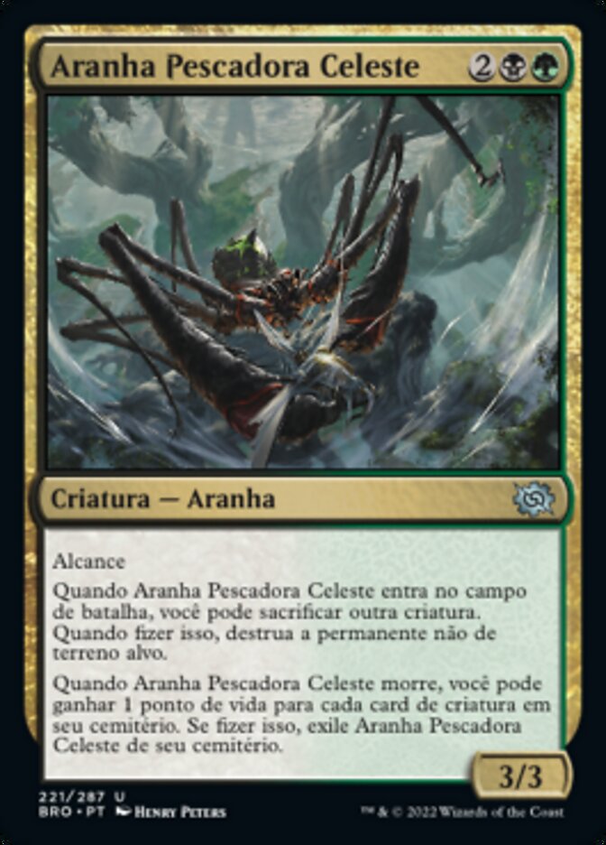 Aranha Pescadora Celeste