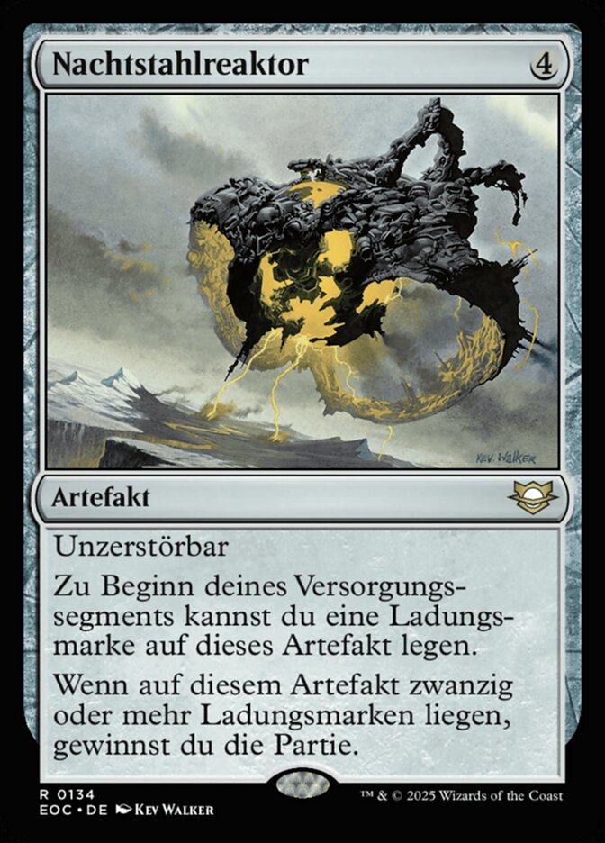 Nachtstahlreaktor