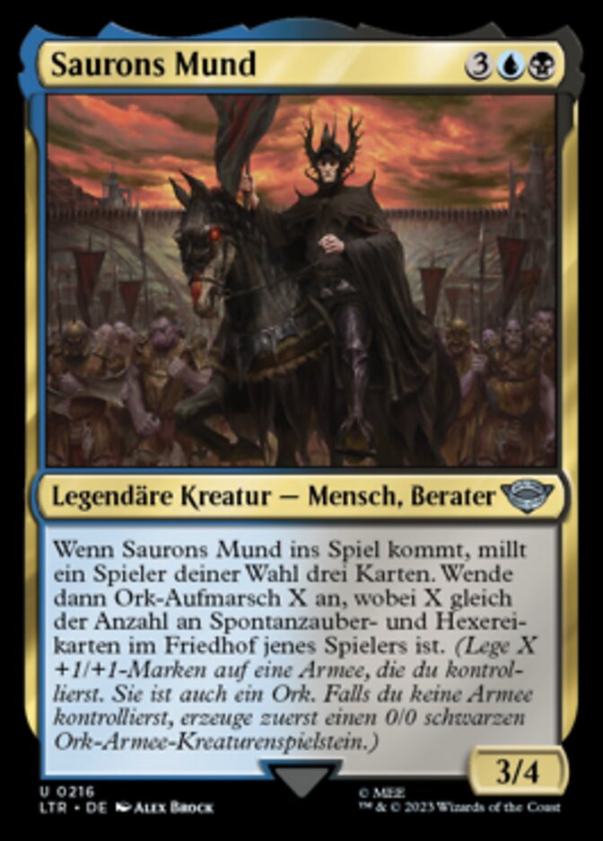 Saurons Mund