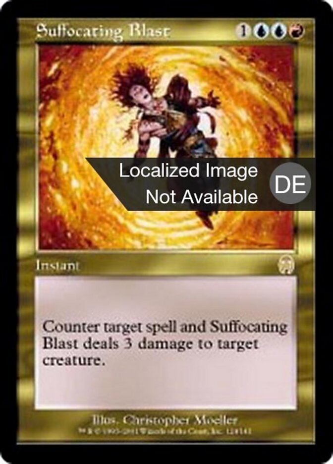 Erstickende Detonation