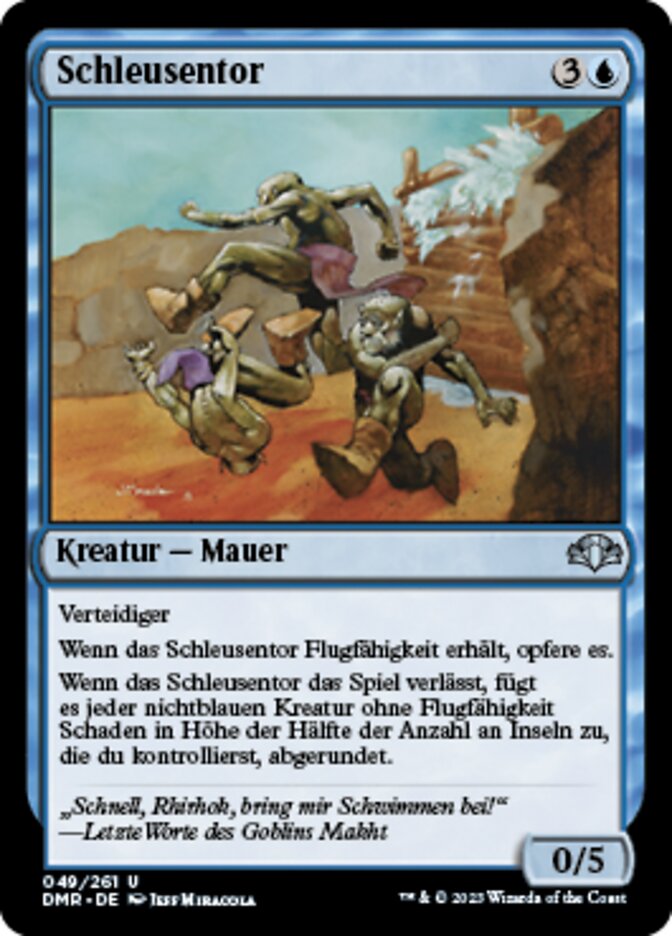Schleusentor