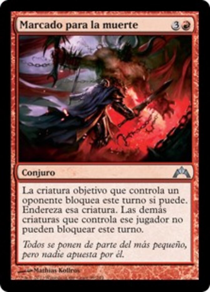 Marcado para la muerte