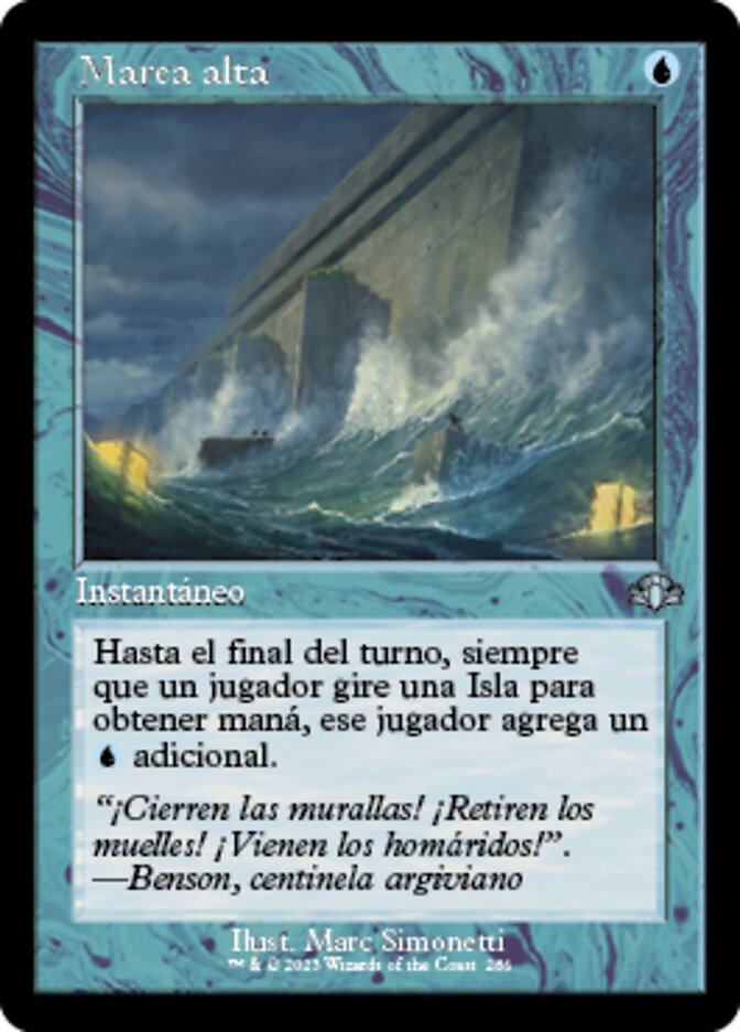 Marea alta