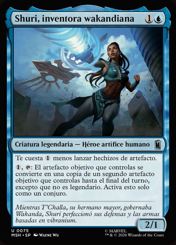 Shuri, inventora wakandiana