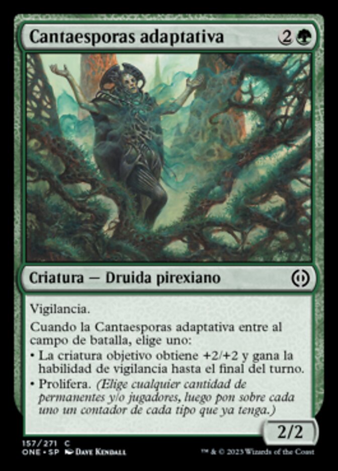 Cantaesporas adaptativa