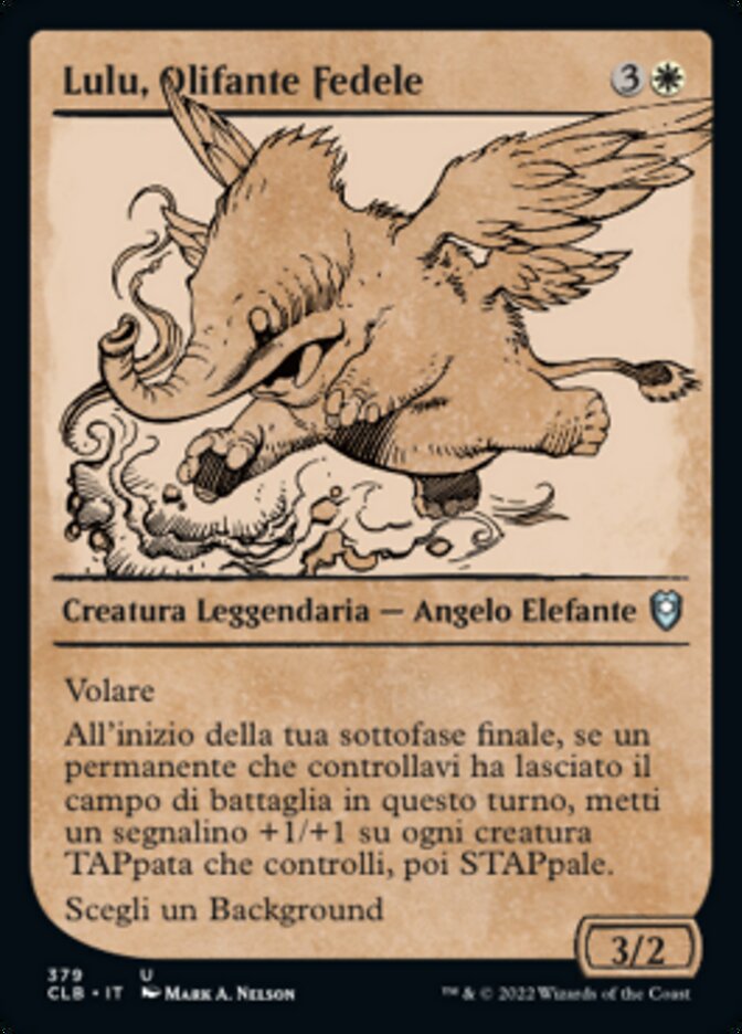 Lulu, Olifante Fedele