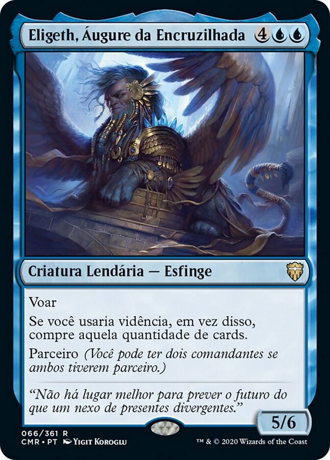 Eligeth, Áugure da Encruzilhada
