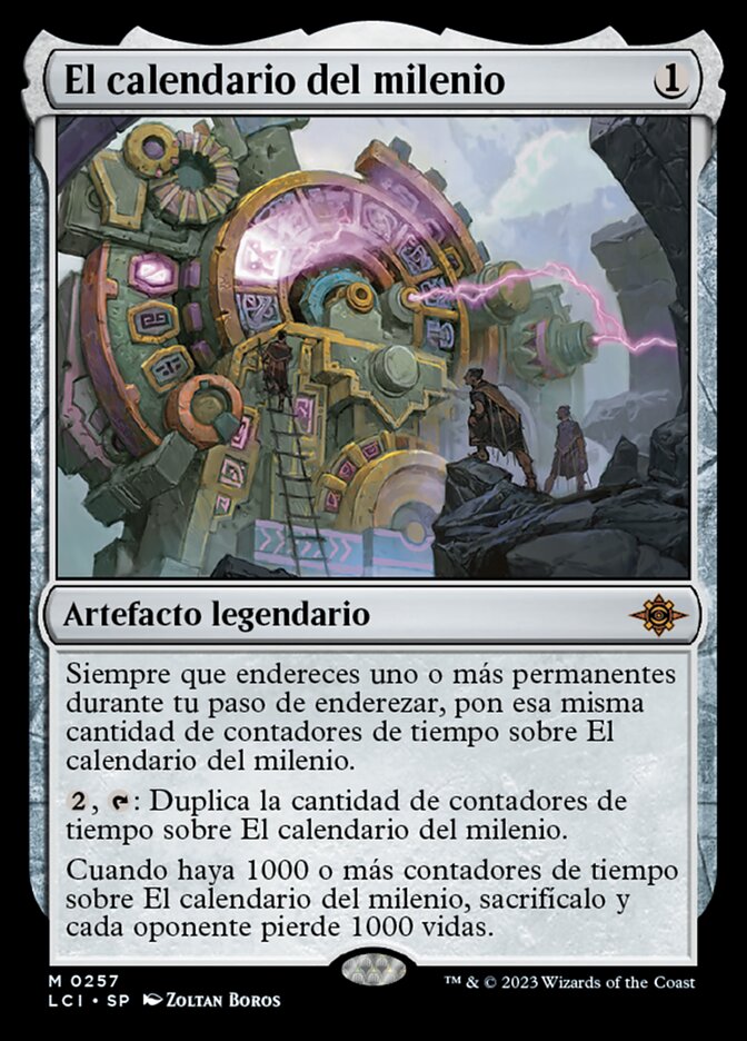 El calendario del milenio