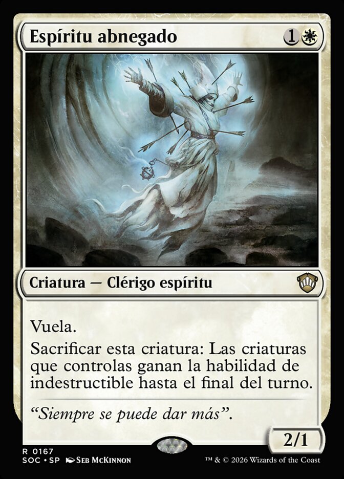 Espíritu abnegado