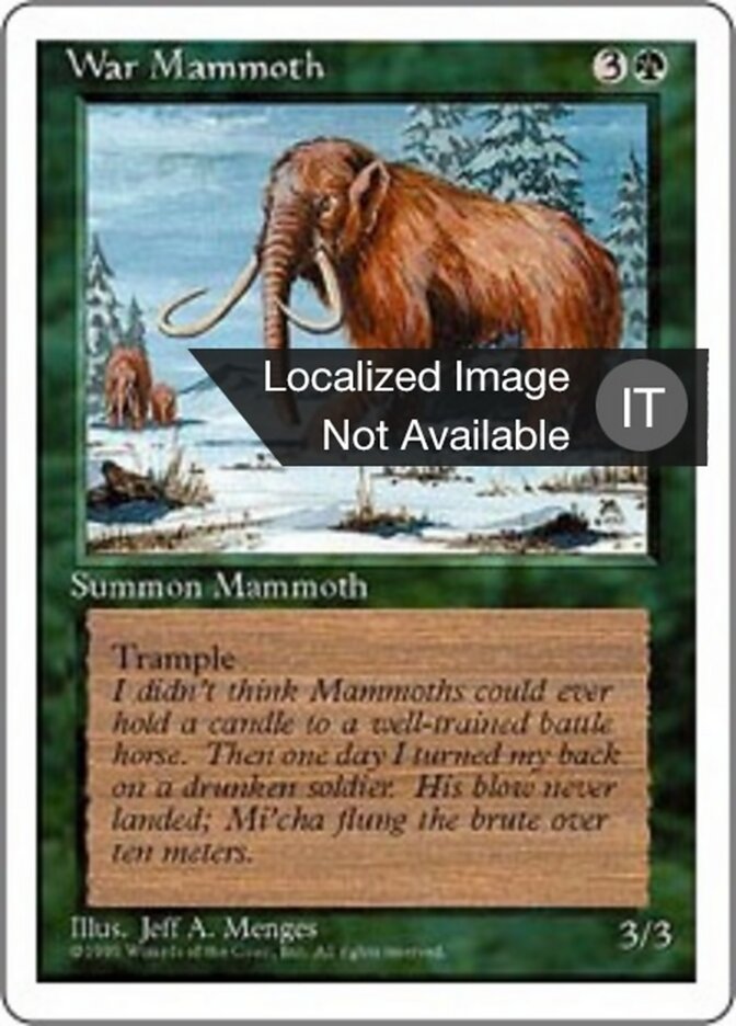 Mammut da Guerra