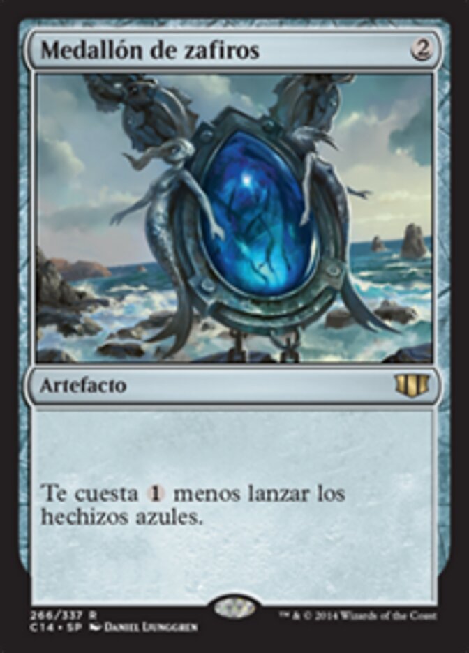 Medallón de zafiros