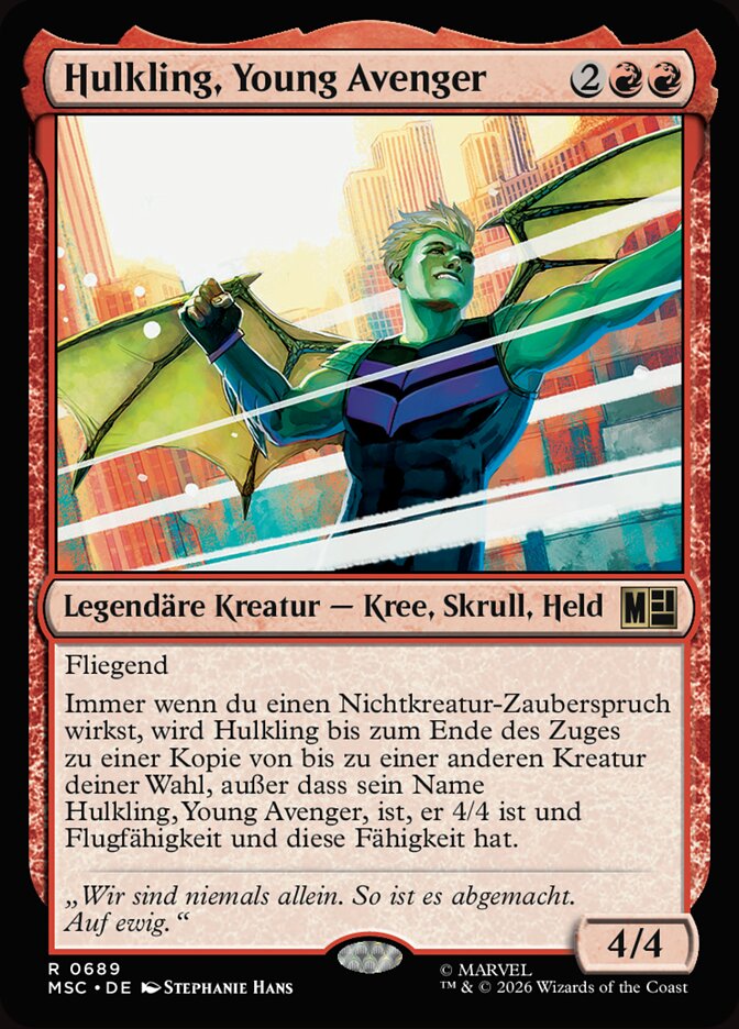 Hulkling, Young Avenger