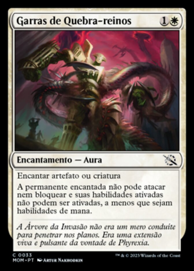 Garras de Quebra-reinos