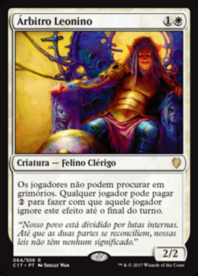 Árbitro Leonino