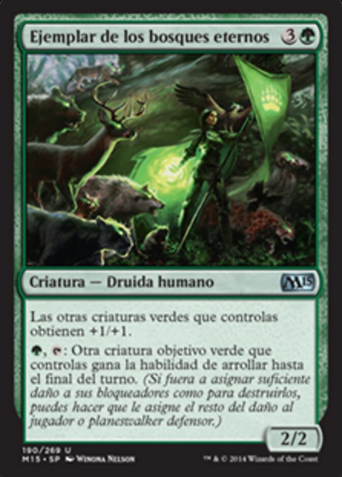 Ejemplar de los bosques eternos