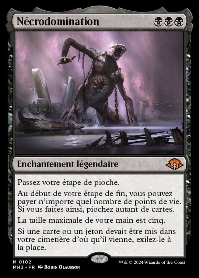 Nécrodomination