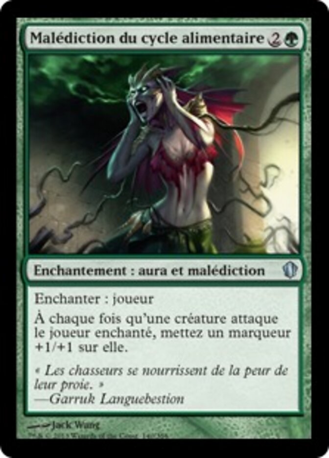 Malédiction du cycle alimentaire