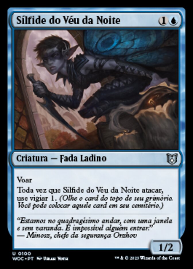Sílfide do Véu da Noite