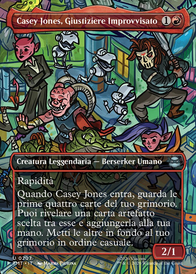 Casey Jones, Giustiziere Improvvisato